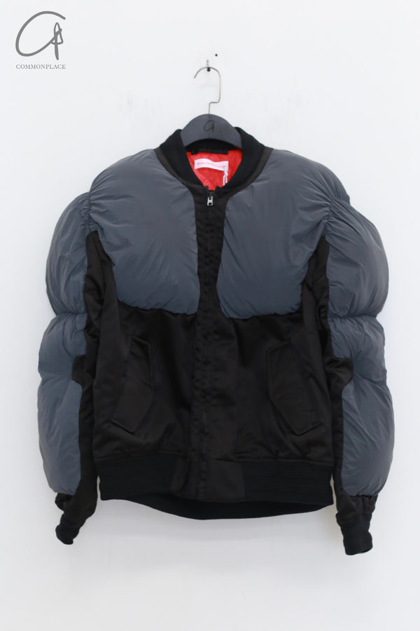 Walter Van Beirendonck 24 Autumn/Winter Muscle Bomber Jacket WVB-1005-HEI Black